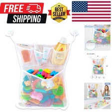 Bath Toy Holder 14x20 Inch, Mesh Bathtub Toy Storage Basket, Kids Bath Net, T...