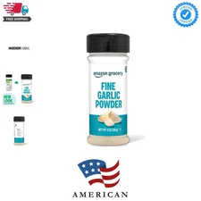Amazon Grocery, Fine Garlic Powder, 3 Oz (Previously Amazon Fresh, Packaging May