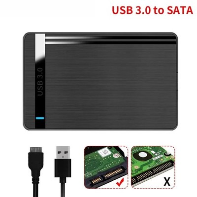 USB 3.0 SATA SSD External Hard Drive Portable Desktop Mobile Hard Disk Case