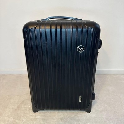 Rimowa Lufthansa Salsa Cabin 35L Black 2 wheels Carry Case