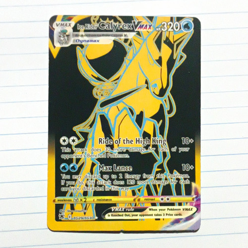 Ice Rider Calyrex VMAX TG29/TG30 Astral Radiance TG SR Holo FA 320HP