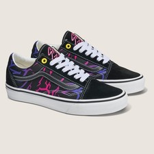 New Vans Old Skool x Kpop Demon Hunters "Saja Boys" Shoes - Black VN000E8WB9P