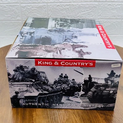 King & Country WS103 88mm Flak 18 Sfl Half-Track Mint in Box Retired Rare - Image 1 of 4