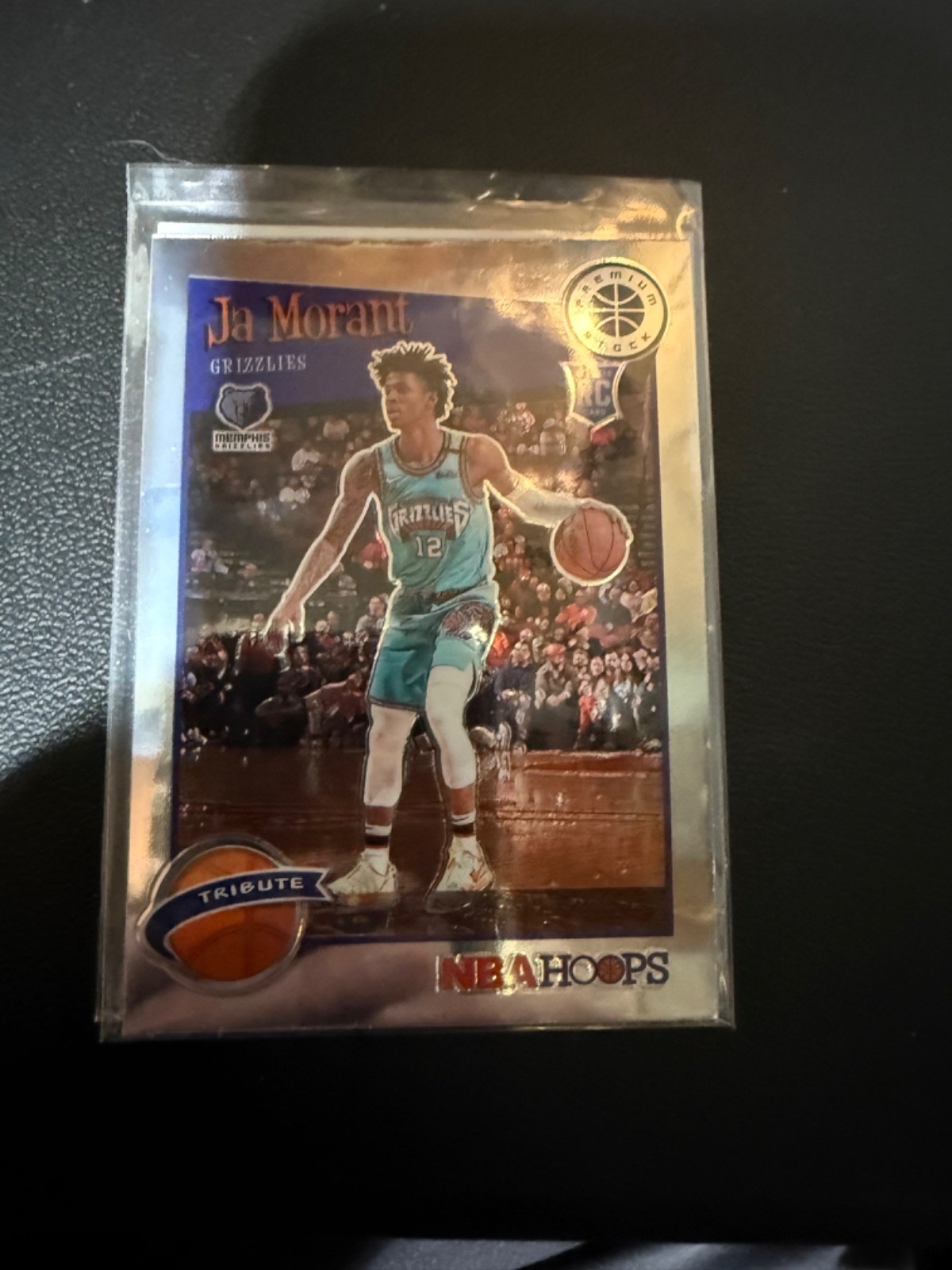 2019-20 Panini NBA Hoops Premium Stock - Hoops Tribute Ja Morant #297 (RC)