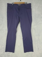 Peter Millar Pants Mens 40x32 Purple EB66 Crown Sport Performance Golf 5 Pocket