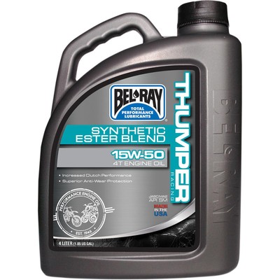 Bel-Ray 99520-B4LW Thumper Racing Synthetic Ester Blend 4T Engine Oil - 10W40 -