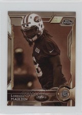 2015 Topps Chrome Mini Rookies Sepia Refractor Lorenzo Mauldin #174 2ui