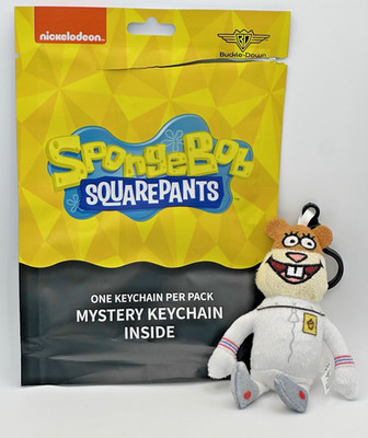 SpongeBob SquarePants ''Sandy'' Plush Backpack Clip Keychain Mystery Blind Bag HTF