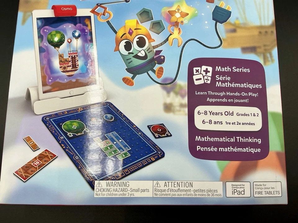 Osmo Math Wizard and the Amazing Airships iPad and Fire Tablet Ages 6-8 NEW - Image 3 of 4