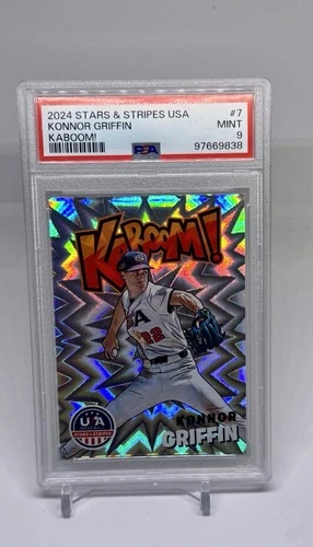 2024 Stars & Stripes USA Konnor Griffin Kaboom #7 PSA 9 RC