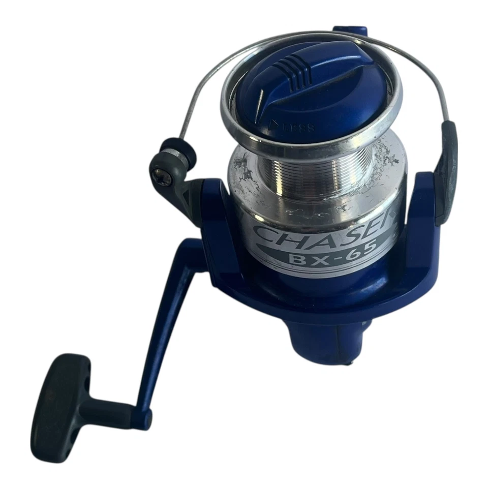 Okuma CHASER BX-65 Spinning Fishing Reel - Blue - Used Good - Image 3 of 4