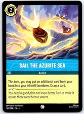 Sail the Azurite Sea 163/204 Common Azurite Sea Lorcana NM