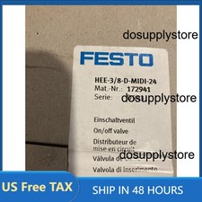 New HEE-3/8-D-MIDI-24 Festo 172941 On/off valve Fast Shipping