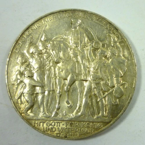 1913 Germany 3 Mark — photo from the most recent tracked eBay sale