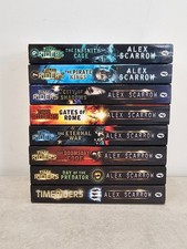 Time Riders Book Series Books 1-7, 9 by Alex Scarrow Paperback