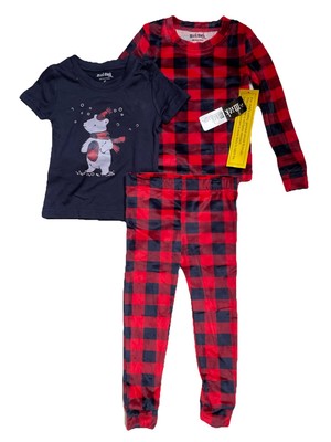Mick Mack LTD Toddler Pajamas, 3-4PC Long & Short Sleeve, Ultra Soft Sets; 2T-4T