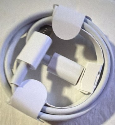 Apple Lightning USB Charging & Data Sync Cable 3ft White for iPhone