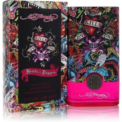Christian Audigier Ed Hardy Hearts & Daggers Eau De Parfum 100 ml Spray für Damen