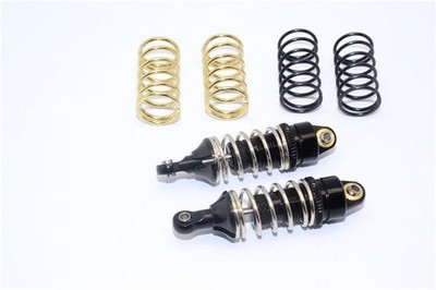GPM TRAXXAS 1/16 E-Revo Aluminium Dämpfer mit 1.2/1.3/1.4 Federn schwarz / GPMER