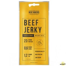Pronutrition The Meat Makers Beef Jerky Ginger & Honey - 40 gr Carne secca
