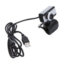 360 Degree Rotation 480PWebcam USB 2.0 Web Camera Built-in Microphone for Laptop