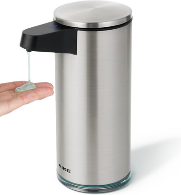 Sensepro Automatic Soap Dispenser Type-C Rechargeable, Brushed Stainless Steel F