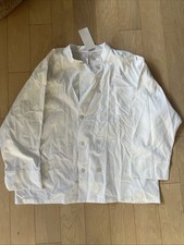 Chef Works Coat Mens 3X White Long Sleeves Brand New