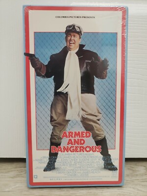 Armed And Dangerous VHS Video NEW SEALED John Candy Comedy Rare Vtg 1987 