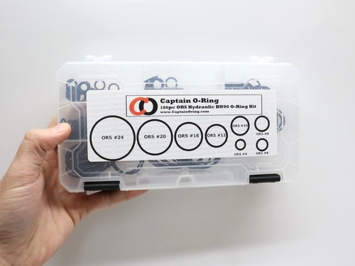 Captain O-Ring ORS/ORFS (for Flat Face Fittings) Hydraulic O-Ring Seal Kit - Picture 6 of 7