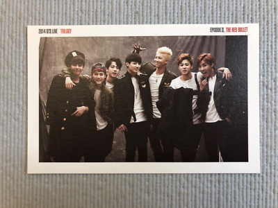 BTS 防弾少年団 2014THE RED BULLET 限定特典フォトカード BTS 2014 LIVE TRILOGY THE RED BULLET Official Photo Card (ALL ) | eBay