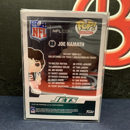 Joe Namath New York Jets Signed Green Ink Funko Pop Autographed JSA - Picture 4 of 7