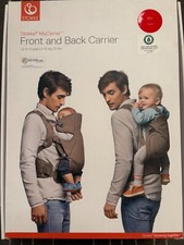 Portabimbo Stokke MyCarrier Front and Back Carrier Rosso Marsupio Bambino