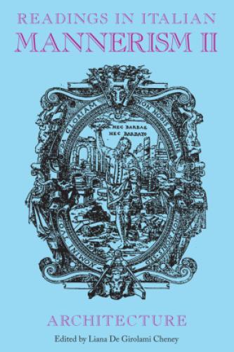 Thumbnail - Readings In Italian Mannerism Ii Architecture 5895