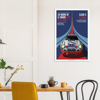 Autocollant Matra Simca 24 Heures du Mans 1973 , prix livré en suivi , LIRE - Collection