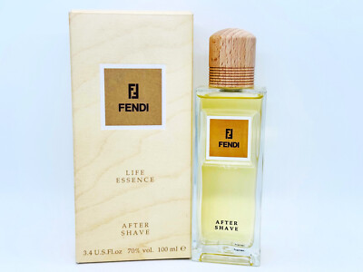 FENDI LIFE ESSENCE Aftershave Vintage 100ml Splash Aftershave 1996 Rare Herren