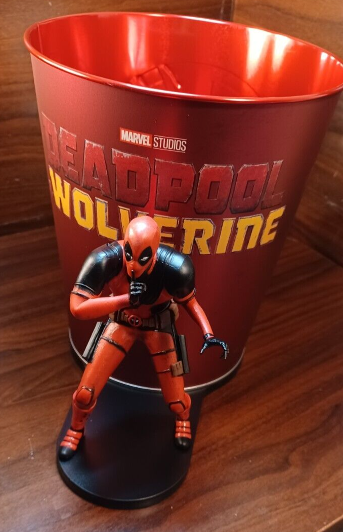 Deadpool and Wolverine Cinemark Exclusive Popcorn Bucket-NEW-Free