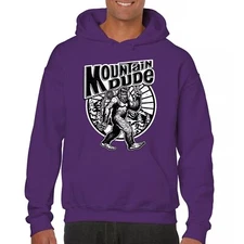 Mountain Dude Bigfoot Sweatshirt Funny Sasquatch Hide & Seek Champ Hoodie