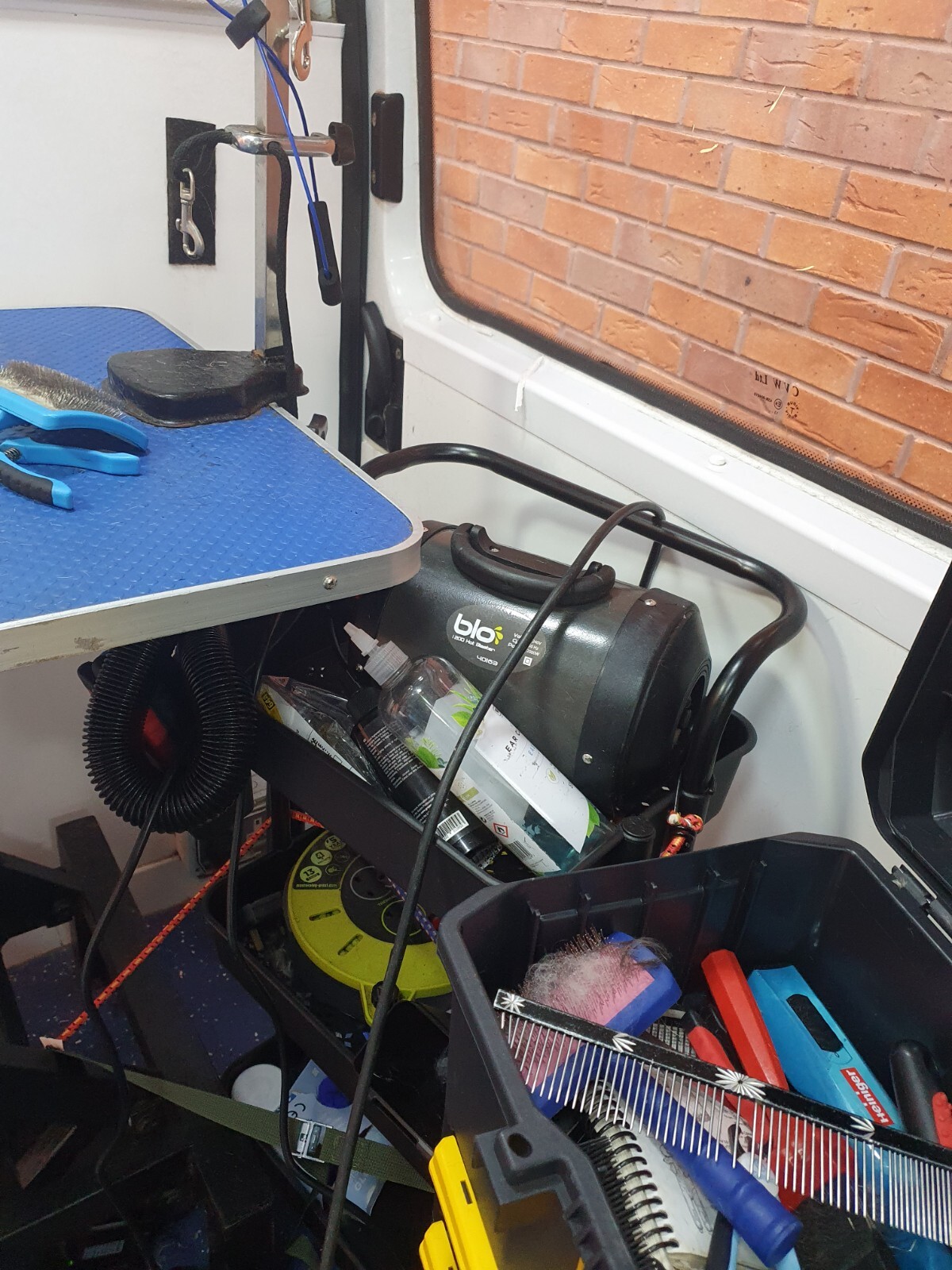 Dog grooming van eBay