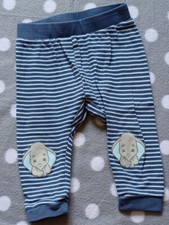 TVM Hose Freizeit Disney Dumbo Unisex blau/weiß gestreift Größe 74/80