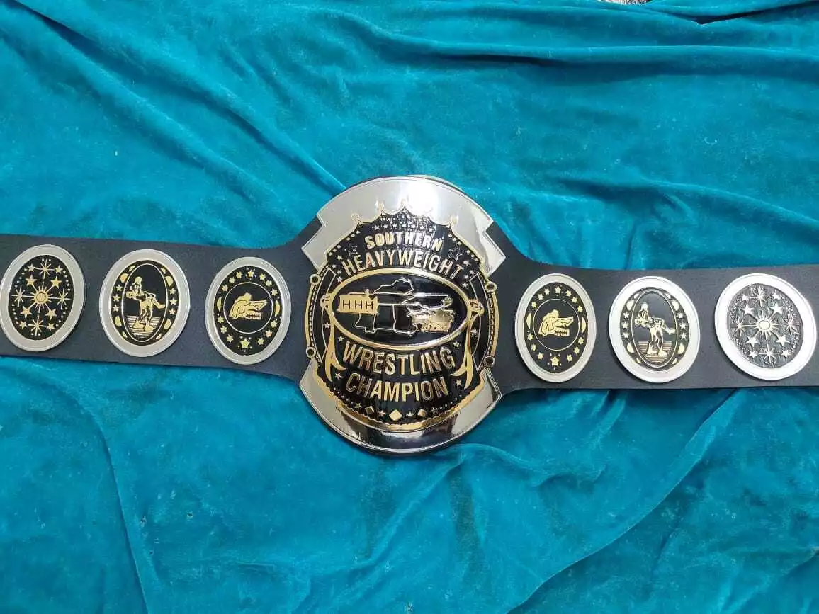 Southern Heavyweight Wrestling Championship Leather Belt