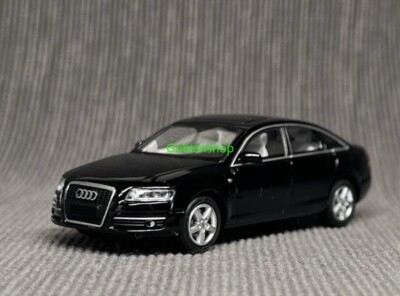 GB Masdi 1:64 Black A6L C6 Classic Sedan Sports Model Diecast Collect Car