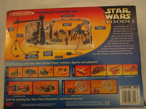 Star Wars Micro Machines Episode I Spielset Podracer Hangar Bay ***NEU*** - Bild 2 von 4