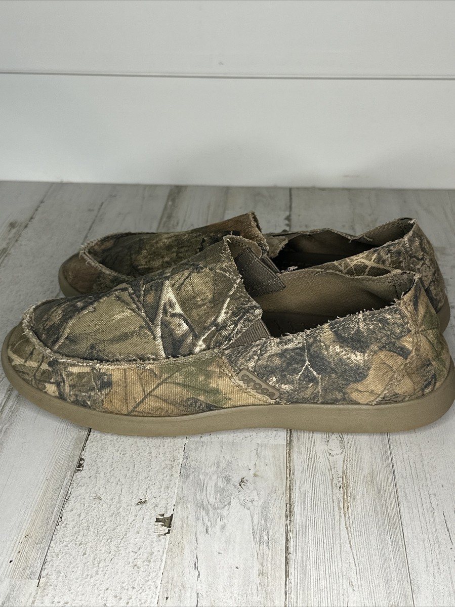 CROCS Mens Santa Cruz RealTree Edge Slip on Loafer Size 7M  display picture 3