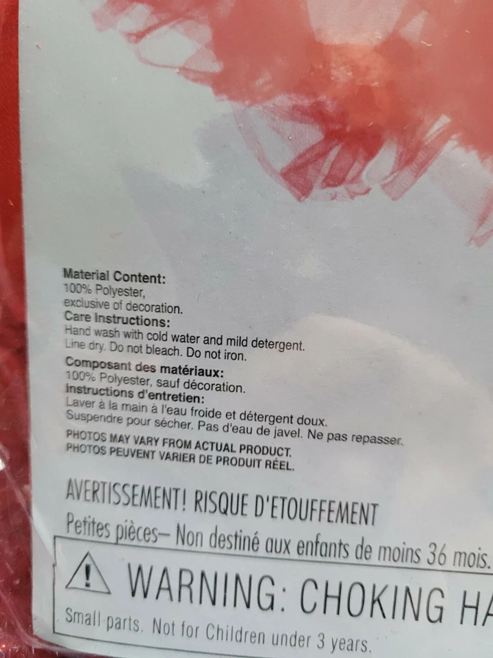 Braguita de crinolina roja para niñas Foto 4 de 4