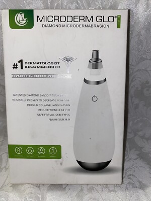 Microderm GLO Mini Facial Vacuum Pore Cleaner & Minimizer Tool - Best Face Clean