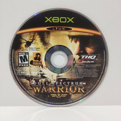 Full Spectrum Warrior Xbox