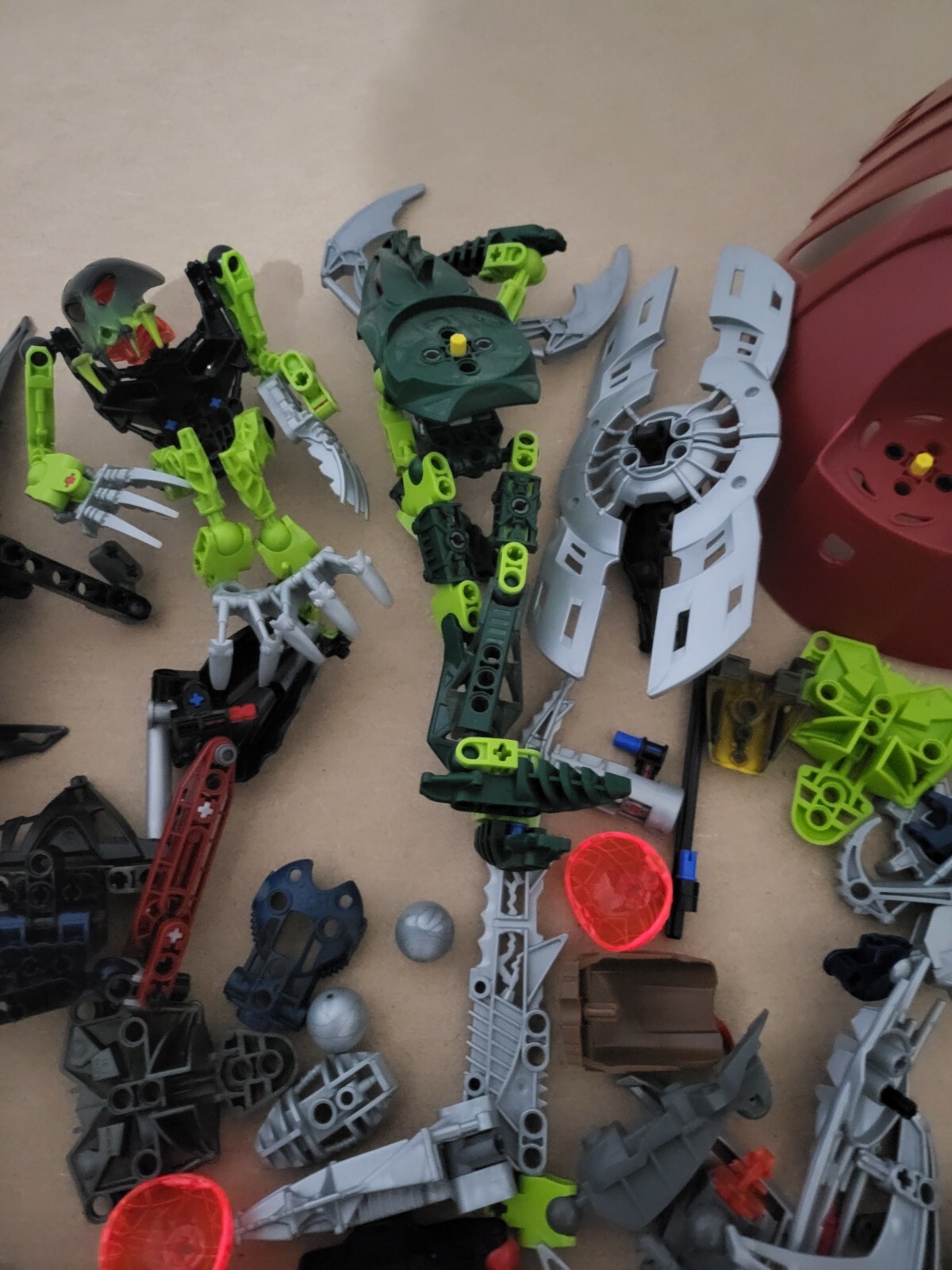 Bundle Of Lego Bionicle Spare Parts, Helmets And Much More eBay