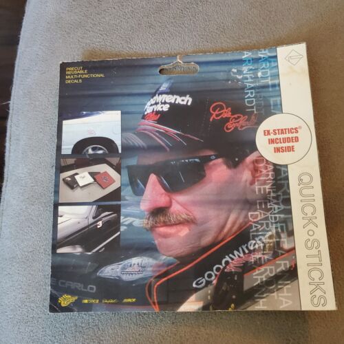 Dale Earnhardt Quick Sticks 3 Reusable Decals - Picture 1 of 3