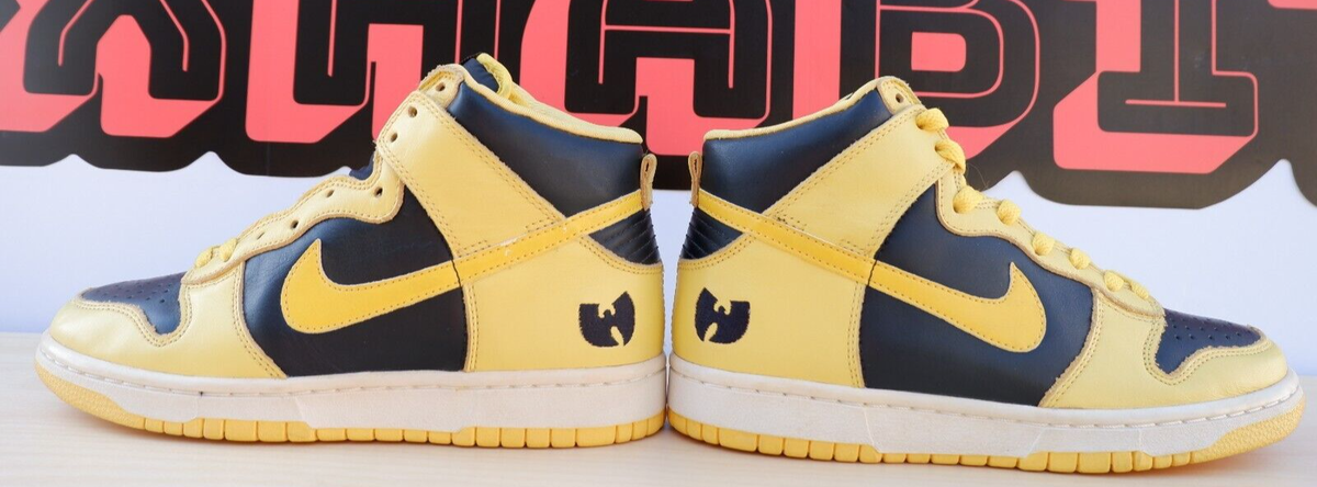 NEW Nike Dunk High 1999 Wu-Tang Clan PROMO SAMPLE Size 6 NEW Nike Dunk High 1999 Wu-Tang Clan PROMO SAMPLE Size 6