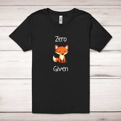 Zero Fox Given Adult T-Shirt